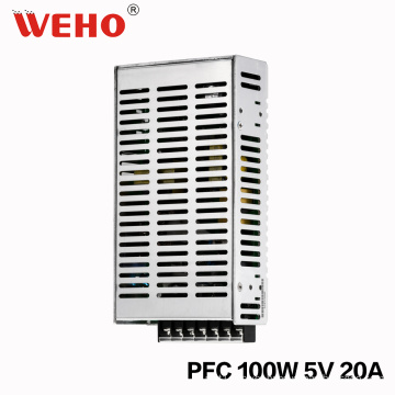 High Power Factor 100W 5V Power Supply with Pfc Function